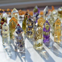 Load image into Gallery viewer, (Wholesale) Mini floral crystal towers - 1pcs