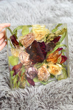 Load image into Gallery viewer, Custom Floral Resin Slabs - Bridal Bouquets, Memorial Flowers